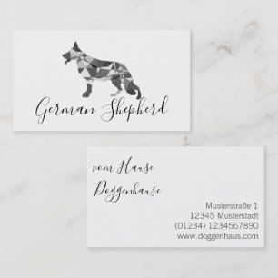 Modern Shepherd Hund Visitkort