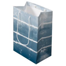 Modern Shibori Ombre Retro Tie Dye Hippie Indigo