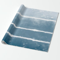 Modern Shibori Ombre Retro Tie Dye Hippie Indigo