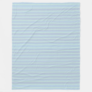 Modern Shimming Blue Rand Fleece Blanket