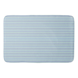 Modern Shimming Blue Stripe Badrumsmatta