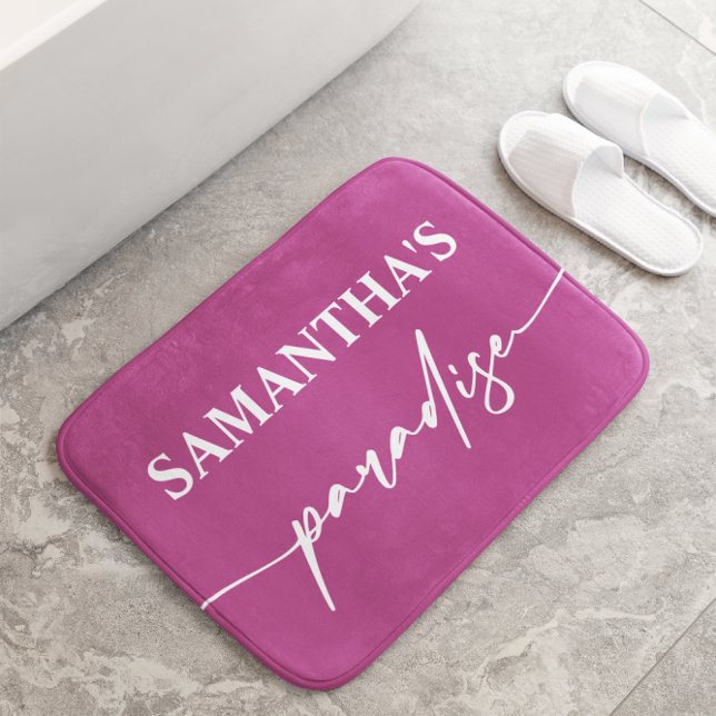 Modern Shock rosa Bath Mat Badrumsmatta (Skapare uppladdad)