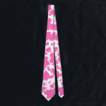 Modern Shock rosa Cow Skin Struktur Animal Print Slips<br><div class="desc">Klassisk och trendig shock rosa och vita hudfläckar på kor struktur utformar hemdekanter och presenter. Djurtryck på cellprickar</div>