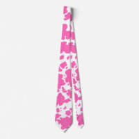 Modern Shock rosa Cow Skin Struktur Animal Print