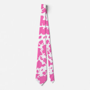 Modern Shock rosa Cow Skin Struktur Animal Print Slips