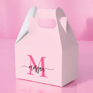 Modern Shock rosa i Monogram Snyggt Presentaskar