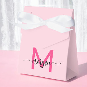 Modern Shock rosa i Monogram Snyggt Presentaskar