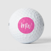 Modern Shock rosa Monogram Initialer Feminine