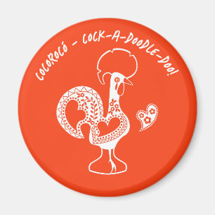 Modern Silhouette Tupp Magnet