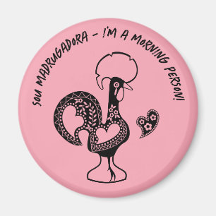 Modern Silhouette Tupp Magnet