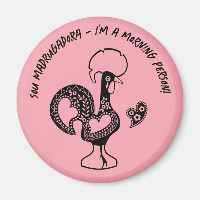 Modern Silhouette Tupp Magnet (Framsidan)