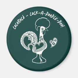 Modern Silhouette Tupp Magnet