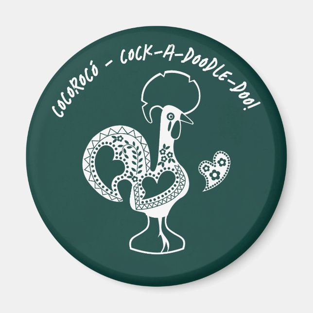 Modern Silhouette Tupp Magnet (Framsidan)