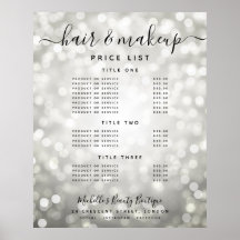 Modern Silver Glitter Lights Salong Pris Meny