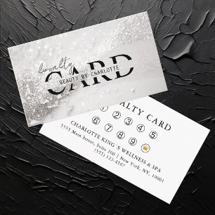 Modern, Silver-Glitter Salon, 10 - Tilläggskort