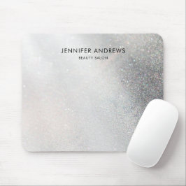 Modern Silver Glitter Salon Musmatta