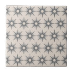 Modern Silver Starburst Mönster Cerami i mitten av Kakelplatta<br><div class="desc">Modern design i mitten av århundradet som ger vintage mönster av silver-stjärnor. Enkel, ren modern design. En utformning av en samordnande samling. Skapa din egen anpassningsbar mönster genom att ladda upp en ny bild eller använda meddelandeknappen för att kontakta designern för hjälp. Så här skapar du din egen mönstrade design:...</div>