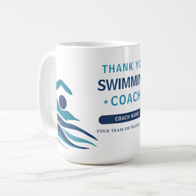 Modern Simcoach Kaffemugg (Framsida vänster)