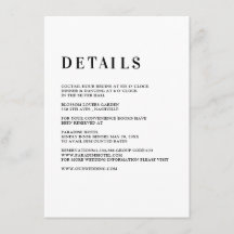 Modern, simpel, frisch - Hochzeit-höljekort