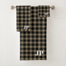 Modern Simple Black Brown Buffalo Play
