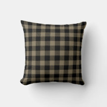 Modern Simple Black Brown Buffalo Play