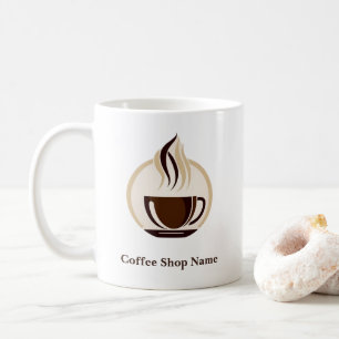 Modern Simple Coffee Shop professionell shop Kaffemugg