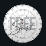 Modern, simple, cool typography of Free Spirit Darttavla<br><div class="desc">Modern,  simple,  minimal typographic design of a saying "Free Spirit" in tones of grey color. Cool,  urban,  trendy and playful graphic vector art with handwritten typography.</div>