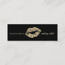 Modern Simple Glitter Läppar,Makeup Artist