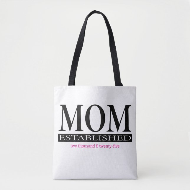 Modern Simple Mamma Tygkasse (Framsida)