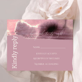 Modern, Simple Mauve Dusty Ro OSA Kort