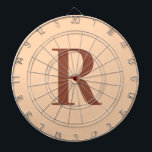 Modern Simple Monogram Beige Brown Darttavla<br><div class="desc">Detta är en enkel, modern monogramdesign för personligen. Den här snyggten är i träge för beige och terracotta / brun med snyggt typografi. Det är perfekt för en personlig eller idealisk som ett nytt tillägg till ditt spelrum. Lägg bara till det första brev genom att skriva in det i textrutan...</div>