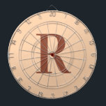 Modern Simple Monogram Beige Brown Darttavla<br><div class="desc">Detta är en enkel, modern monogramdesign för personligen. Den här snyggten är i träge för beige och terracotta / brun med snyggt typografi. Det är perfekt för en personlig eller idealisk som ett nytt tillägg till ditt spelrum. Lägg bara till det första brev genom att skriva in det i textrutan...</div>