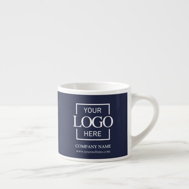 Modern Simple Personalized Company Branding Logo Espressomugg (Höger)