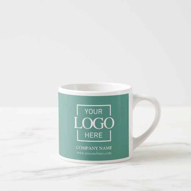Modern Simple Personalized Company Branding Logo Espressomugg (Höger)