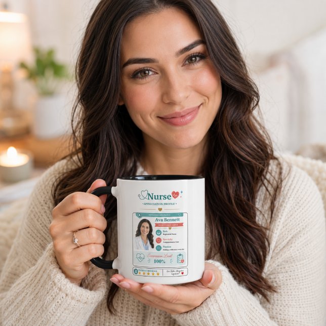 Modern Sjuksköterskevärdering Patientrecension Mugg (Modern Nurse Appreciation Patient Review Mug
)