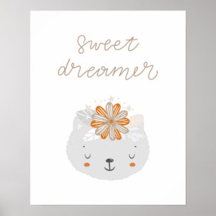 Modern skandal, söt, söt, drömmarynga poster