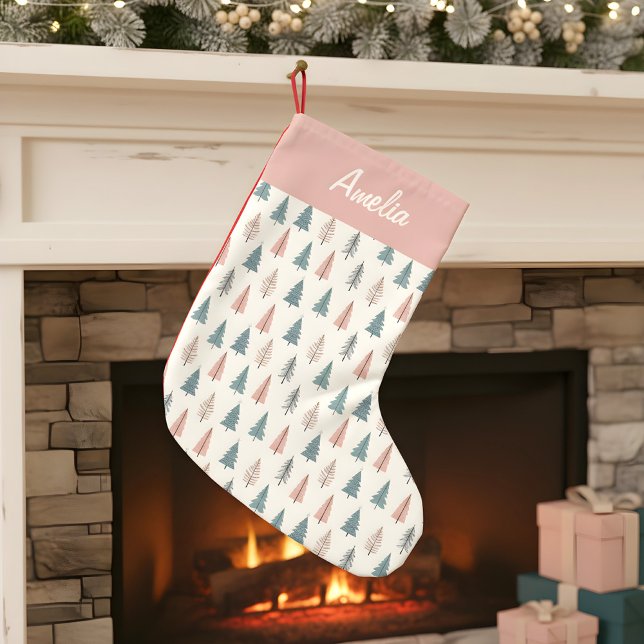 Modern Skandinaviska Stil Liten Julstrumpa (Skapare uppladdad)