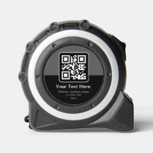 Modern skannbar QR-kod | Svart Grå & Vit