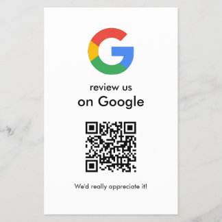 Modern skanning för att granska Google QR-kod affä Flygblad