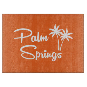 Modern skärbräda Palm Spring för mitt- århundr