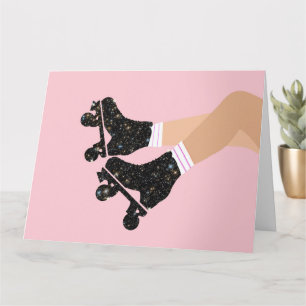 Modern Skater för "Universe Roller Skates Derby" Kort