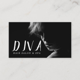 Modern skönhetssalong & Spa Visitkort