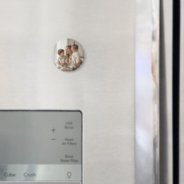Modern skräddarsydd foto MAMMA Morsdags magnet