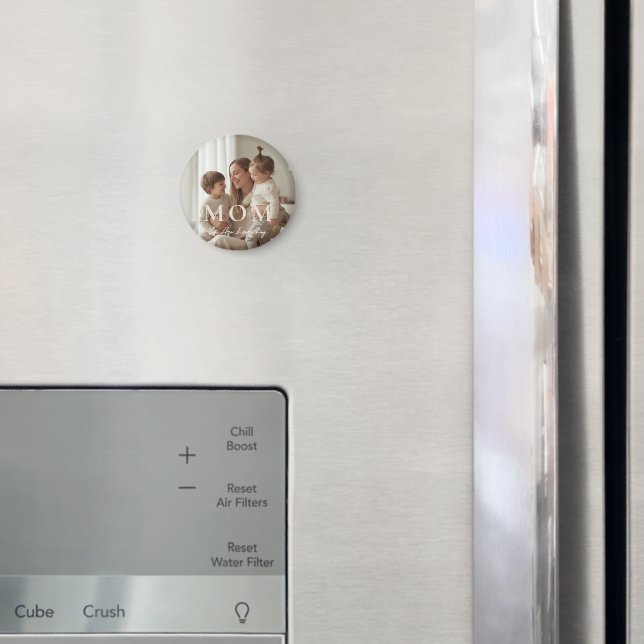 Modern skräddarsydd foto MAMMA Morsdags magnet (In Situ (Fridge))