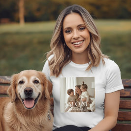 Modern skräddarsydd fotomodermamma morsdags skjort t shirt
