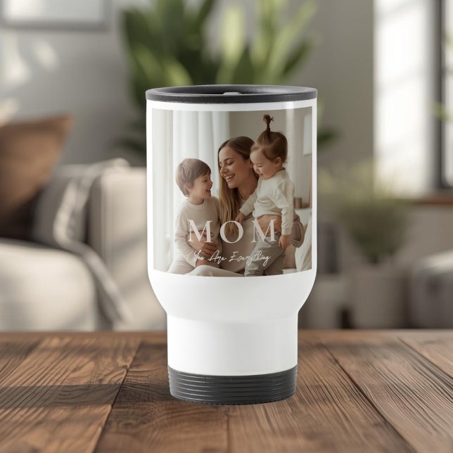 Modern skräddarsydd fototumbler för Mamma Resemugg (Skapare uppladdad)