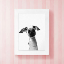 Modern Skräddarsydd Husdjursfoto | Meeko Poster