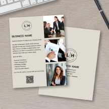 Modern skräddarsydd logotyp Foto QR-företagande