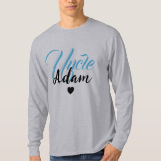 Modern Skräddarsydd Namn för Farbror - Speciell Pe T Shirt