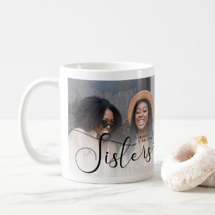 Modern skribentpresentator för fotosättare kaffemugg